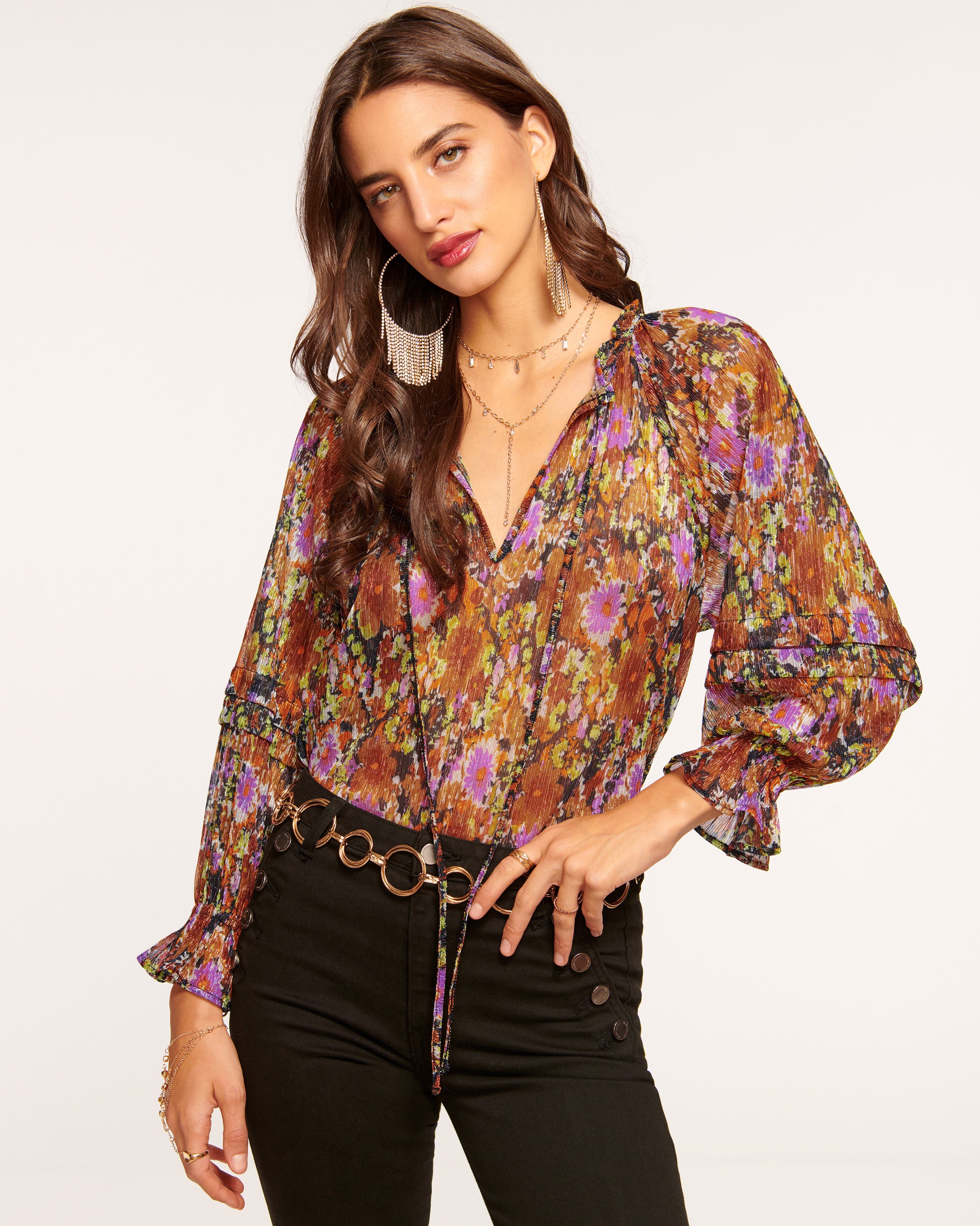 Ellie Puff Sleeve Blouse